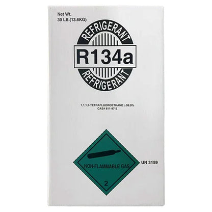 R-134a Refrigerant (30lb) for Refrigeration and Automotive Air Conditioning